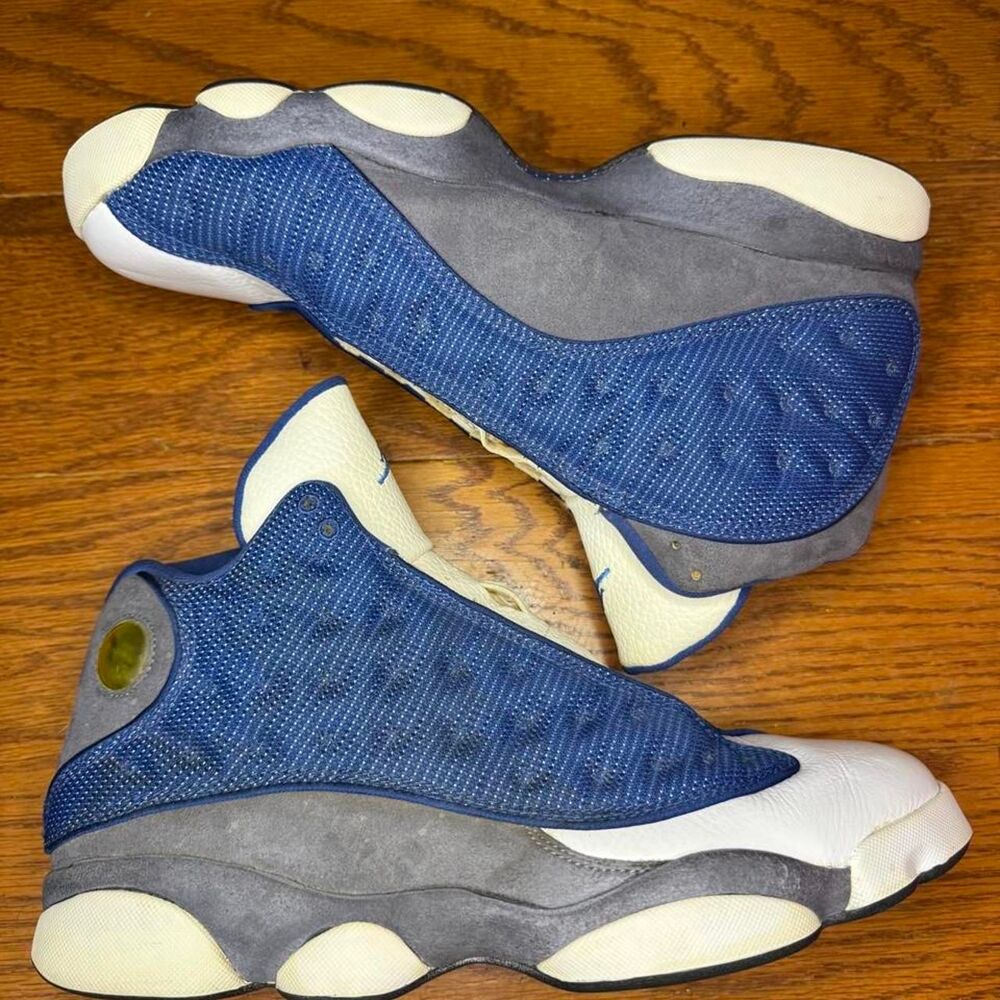 Jordan Men's Blue and Navy Trainers